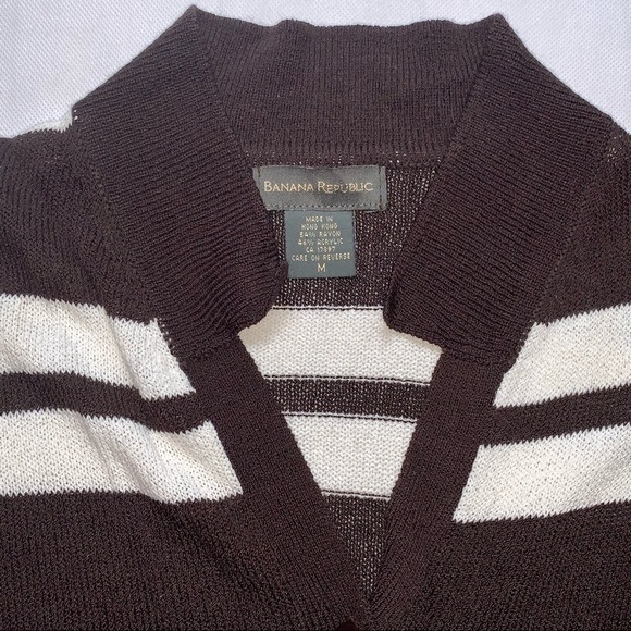 Banana Republic Vintage 2pcs Elegant Coordinated Knit Dress Cardigan Set - Picture 11 of 12